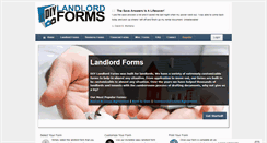 Desktop Screenshot of diylandlordforms.com